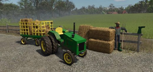 Wooden Tractor Set v1.0