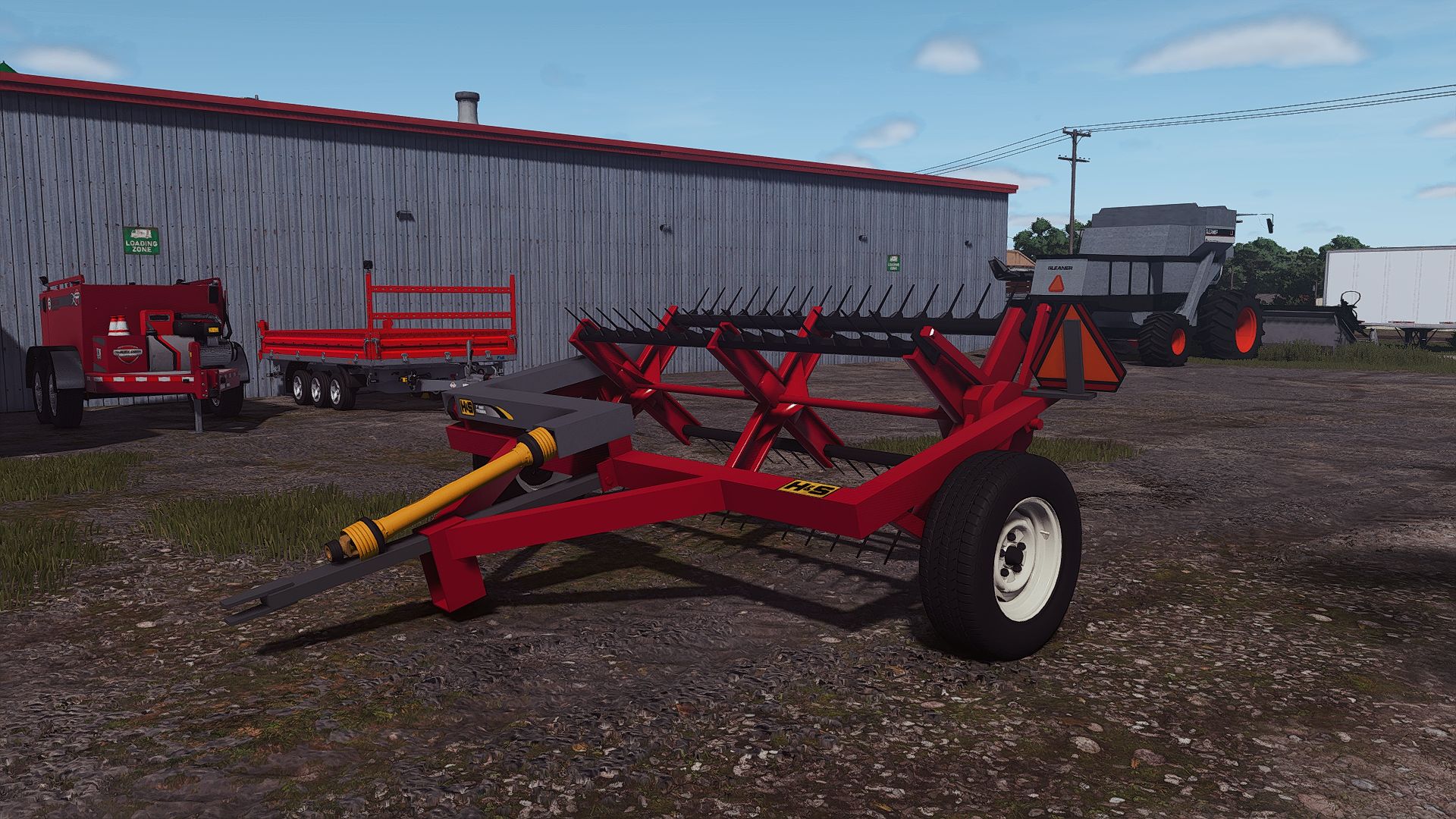 1986 H&S Hay Tedder v1.0