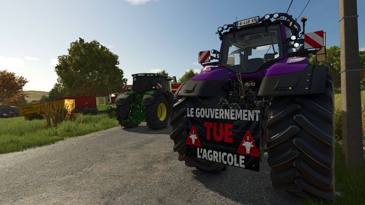 Agricultural sign for tractor V1.0