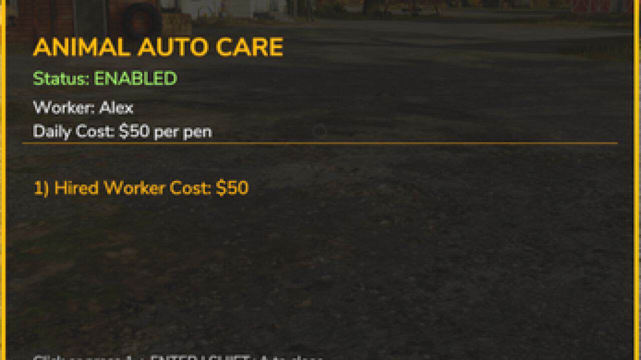 Alex the animal helper V1.1