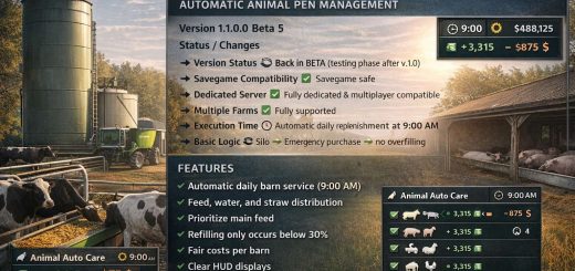 Auto Animal Care Beta 5 v1.1