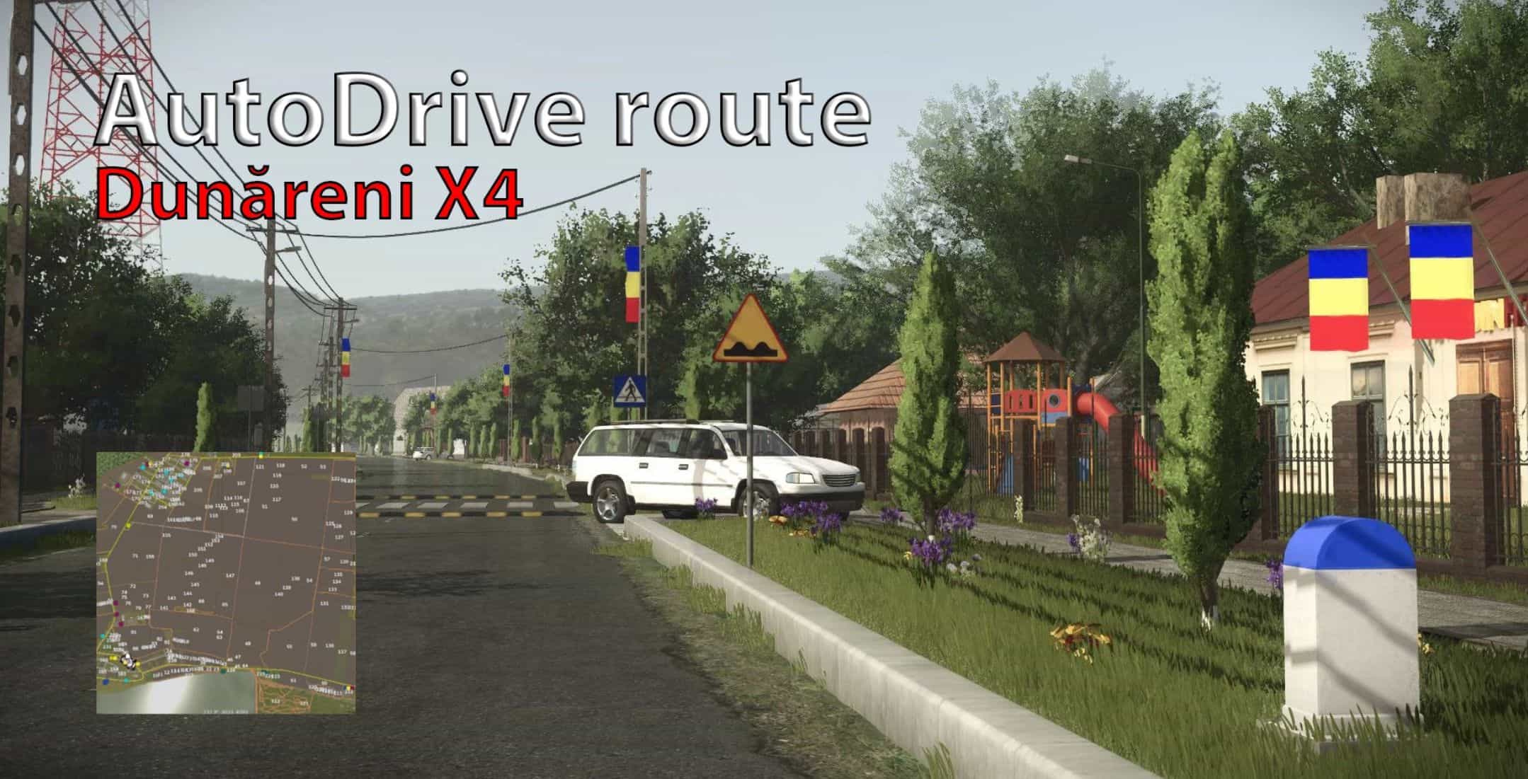 Autodrive route for Dunăreni X4 v1.0