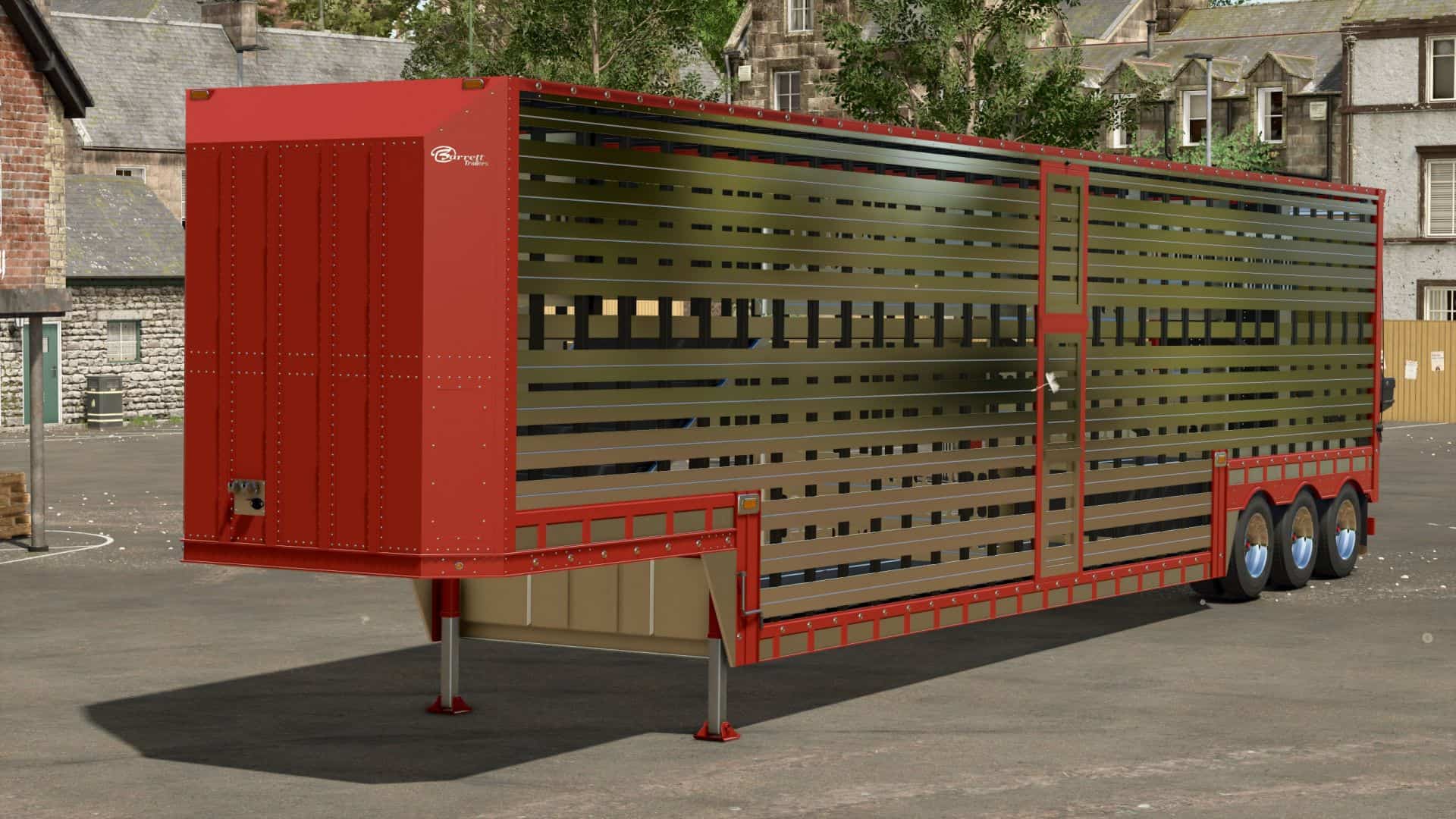 Barrett Livestock Trailer v1.0