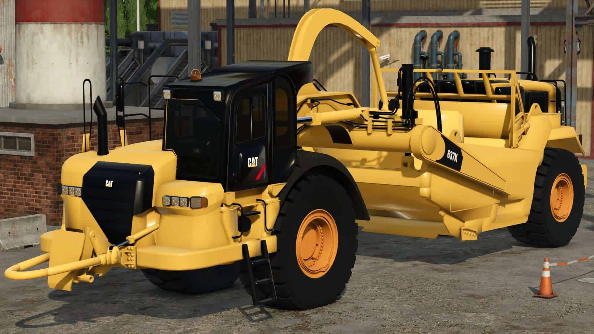 CAT 637K Scraper v1.0