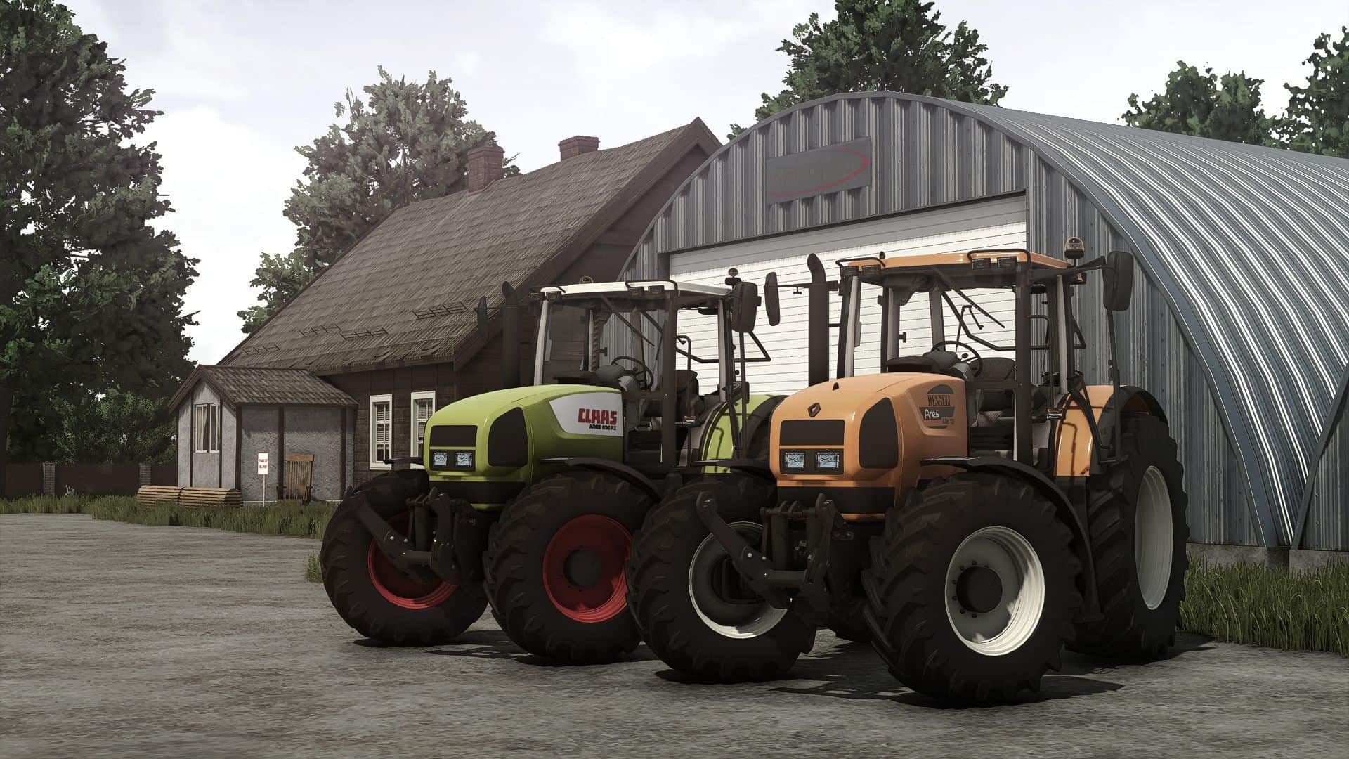 CLAAS / Renault Ares 836 RZ (Rust Edition) v1.0.0.4