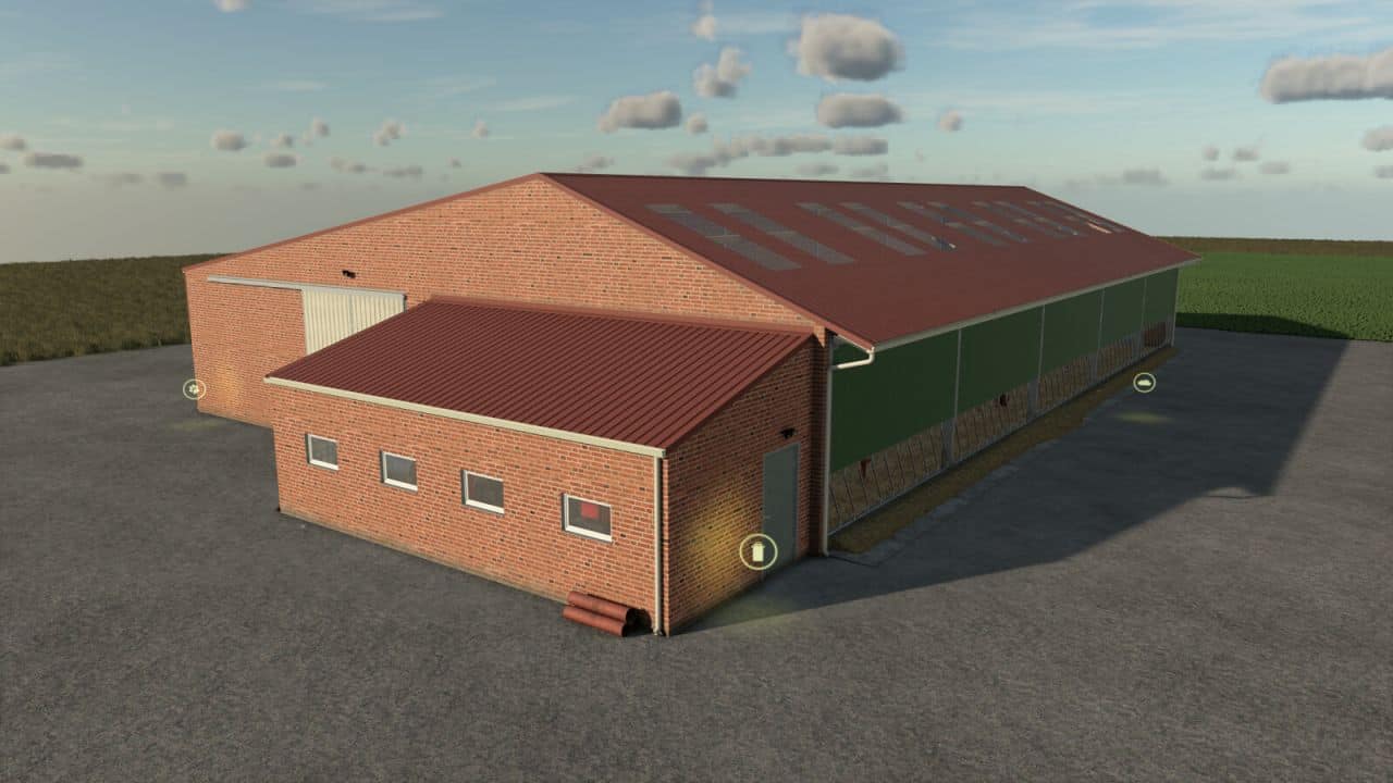 Cowshed With Garage v1.0