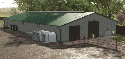 Cow Barn with shed v1.0