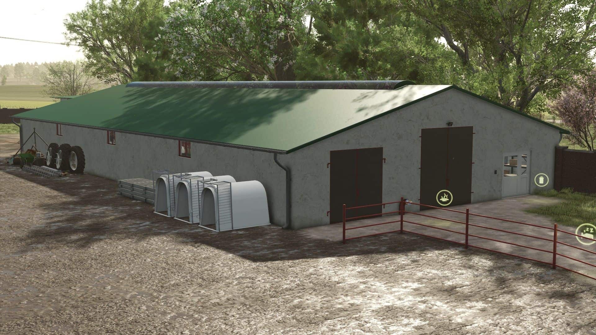 Cow Barn with shed v1.0