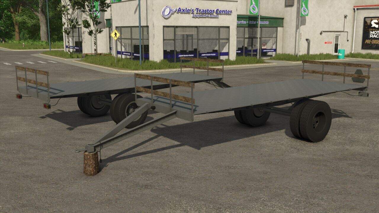 Homemade Bale Trailer V1.0