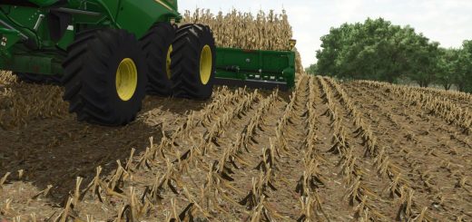 Improved Corn Textures With Destructible Stubble v1.0
