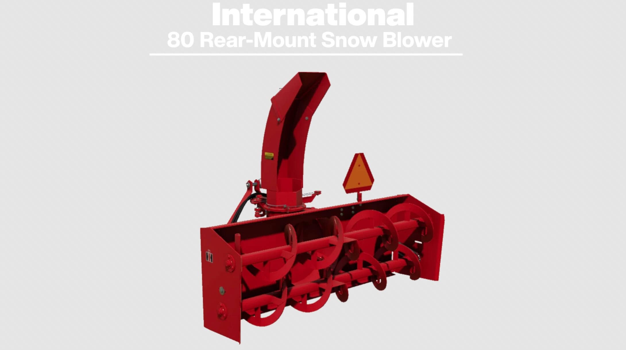 International 80 Snow Blower v1.0