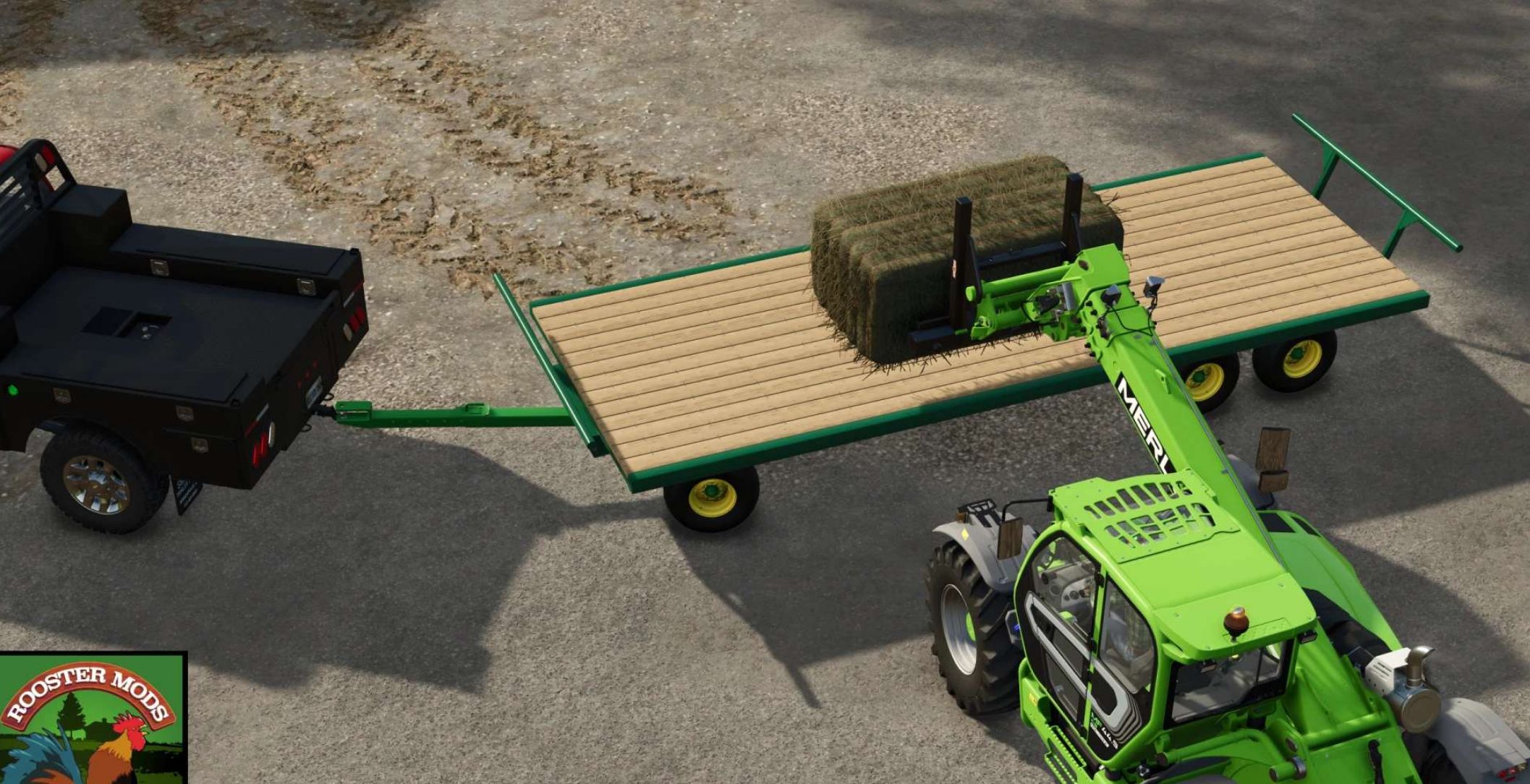 John Deere Bale Wagons v1.0