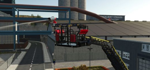 Mercedes Benz Trucks Atego 1327 Turntable Ladder 23/12 v1.0