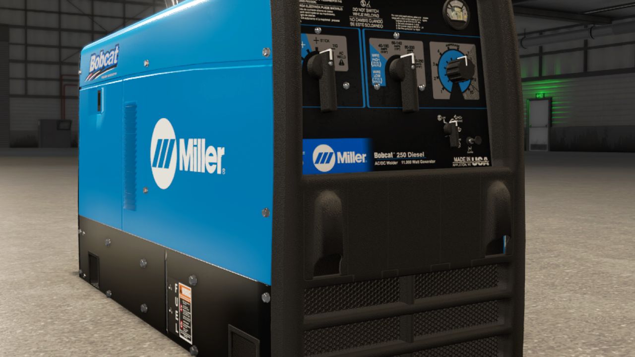 Miller Bobcat 250 Diesel welder v1.1