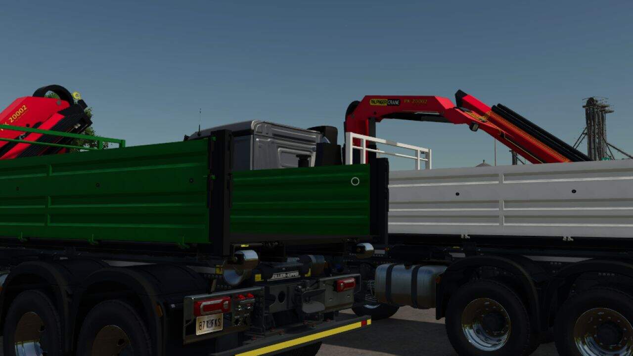 Multilift platform with Palfinger crane v1.0