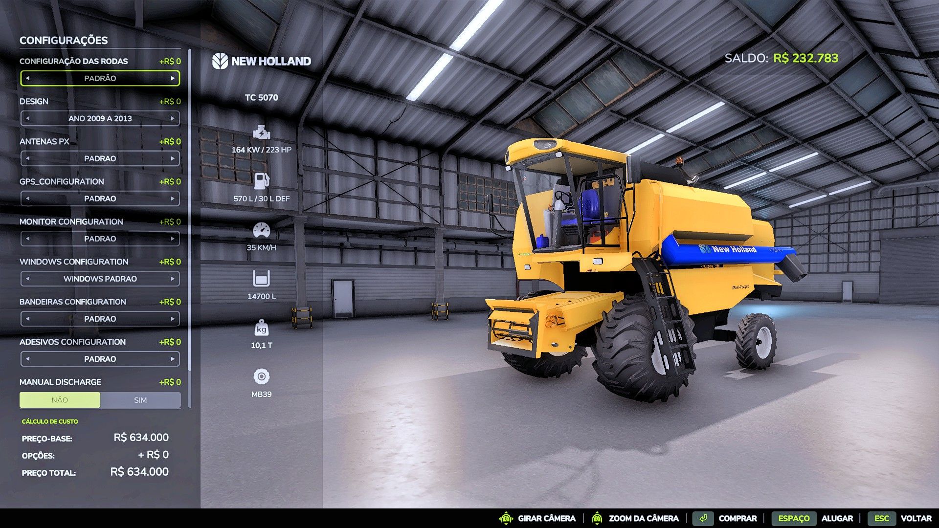 New Holland TC 5070 v1.0