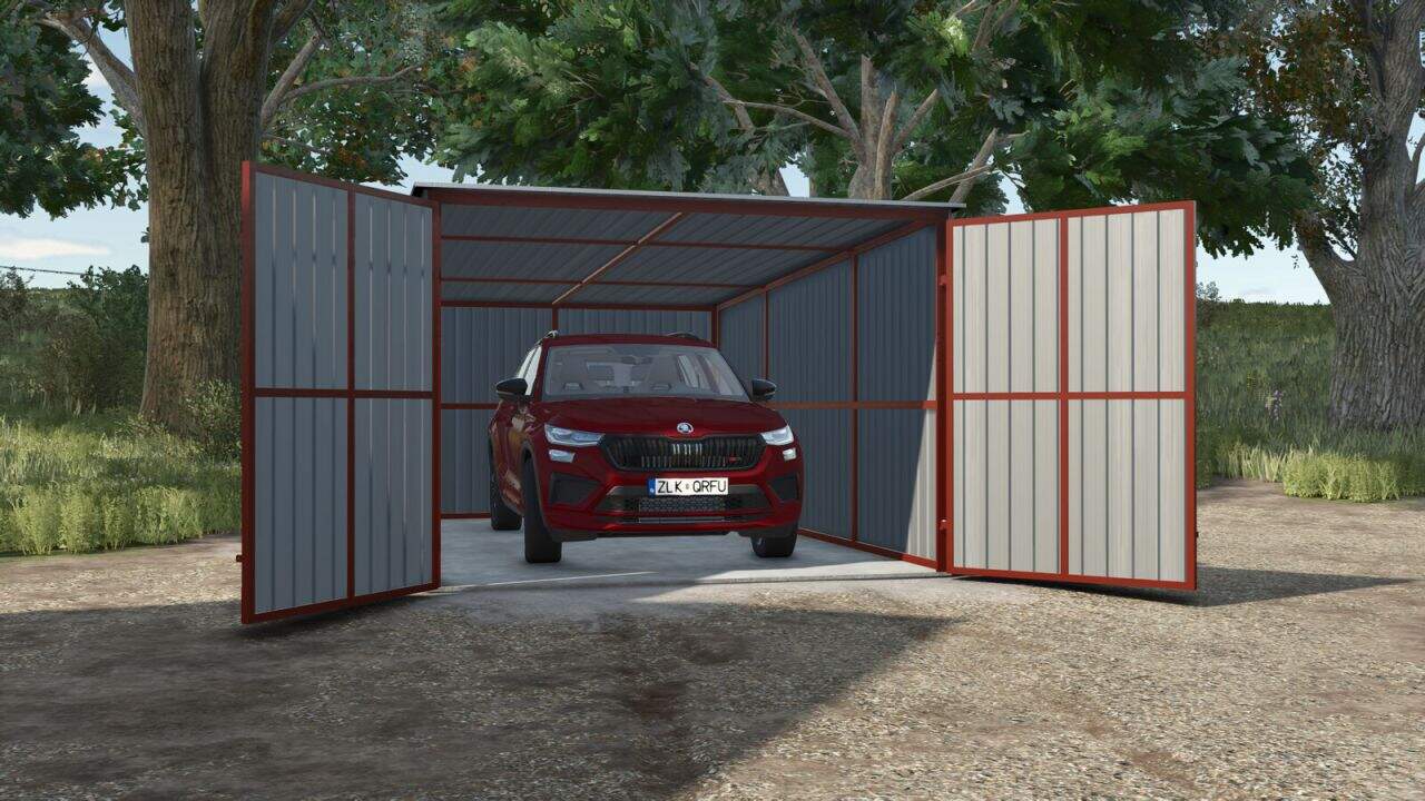 Pack Of Tin Car Garages v1.0.1.0