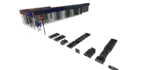 Pack of French Road Signs v1.0