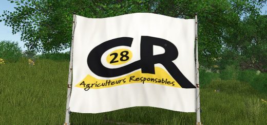 Placeable Rural Coordination 28 Flag V1.0
