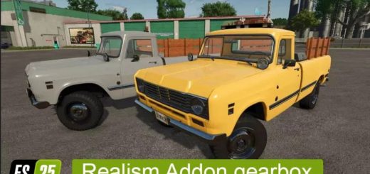 Realism Addon gearbox V0.9.0.6