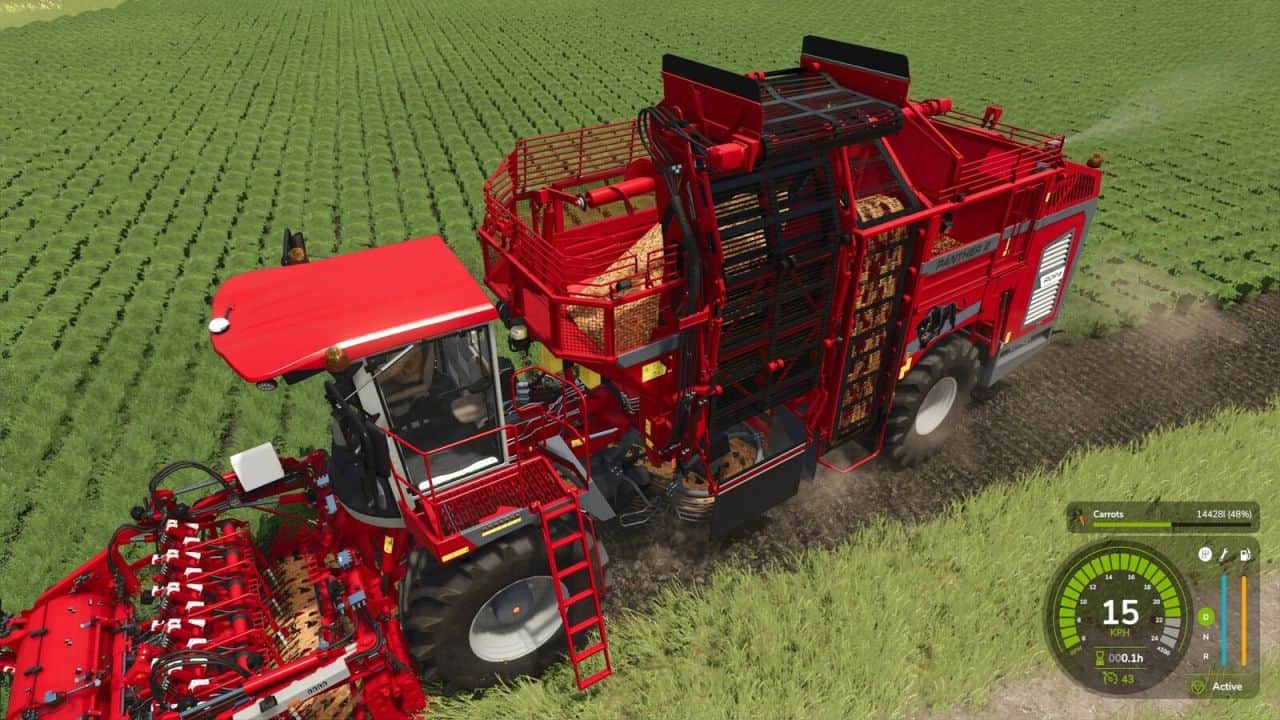 Ropa Panther Rootcrops And Vegetables Harvester Pack v1.0