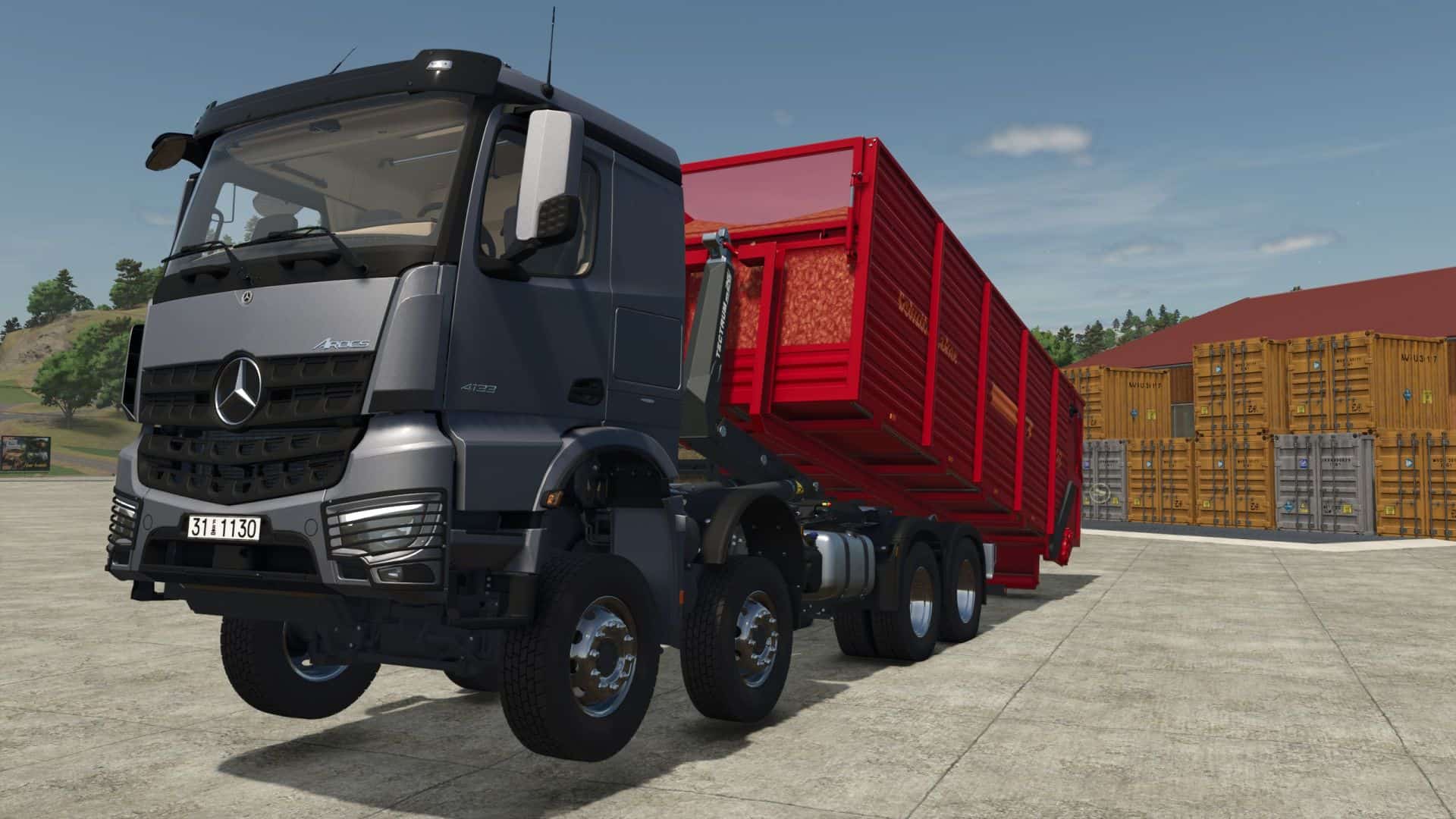 Schuitemaker Siwa 240 Hooklift Silage Container V1.0.0.1