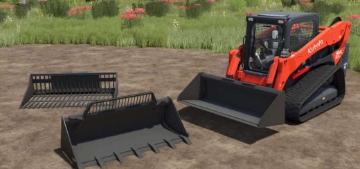 Skid Steer Buckets Terrafarm Ready v1.0