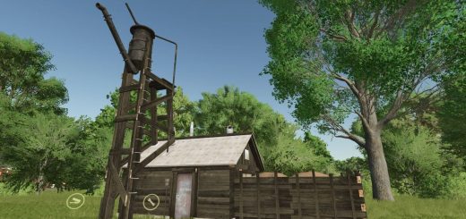 Wood chip and straw burner v1.0