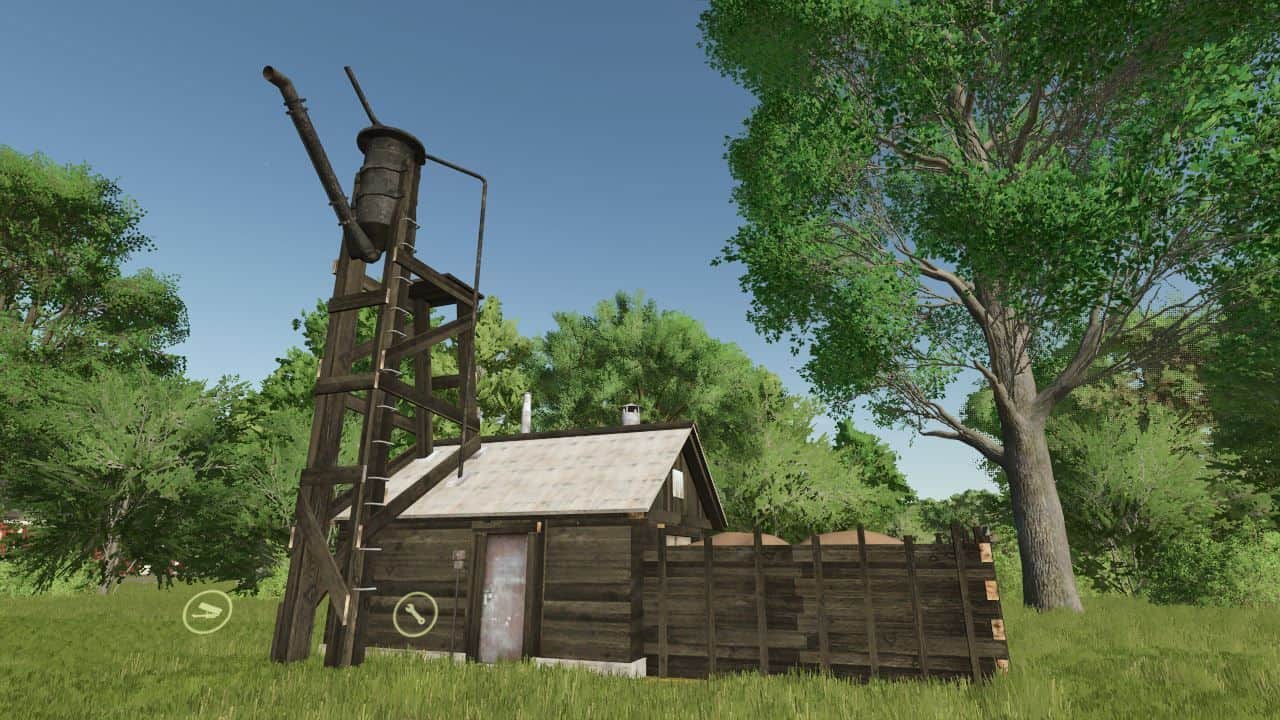 Wood chip and straw burner v1.0