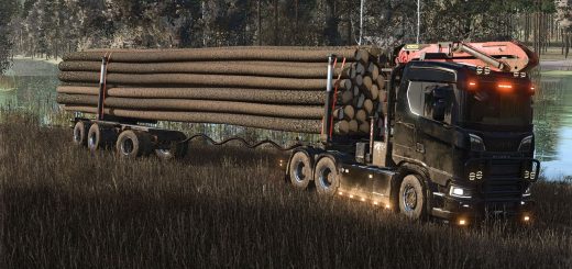 Truck Wood Trailers Pack V1.1