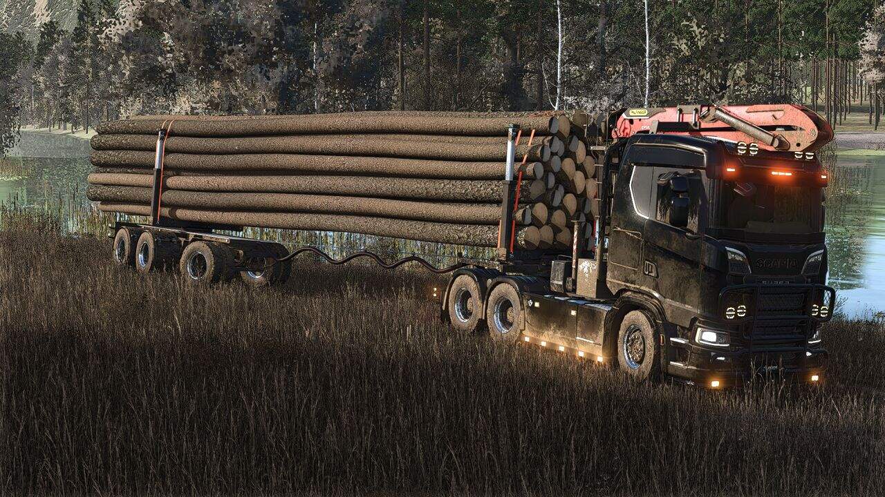 Truck Wood Trailers Pack V1.1