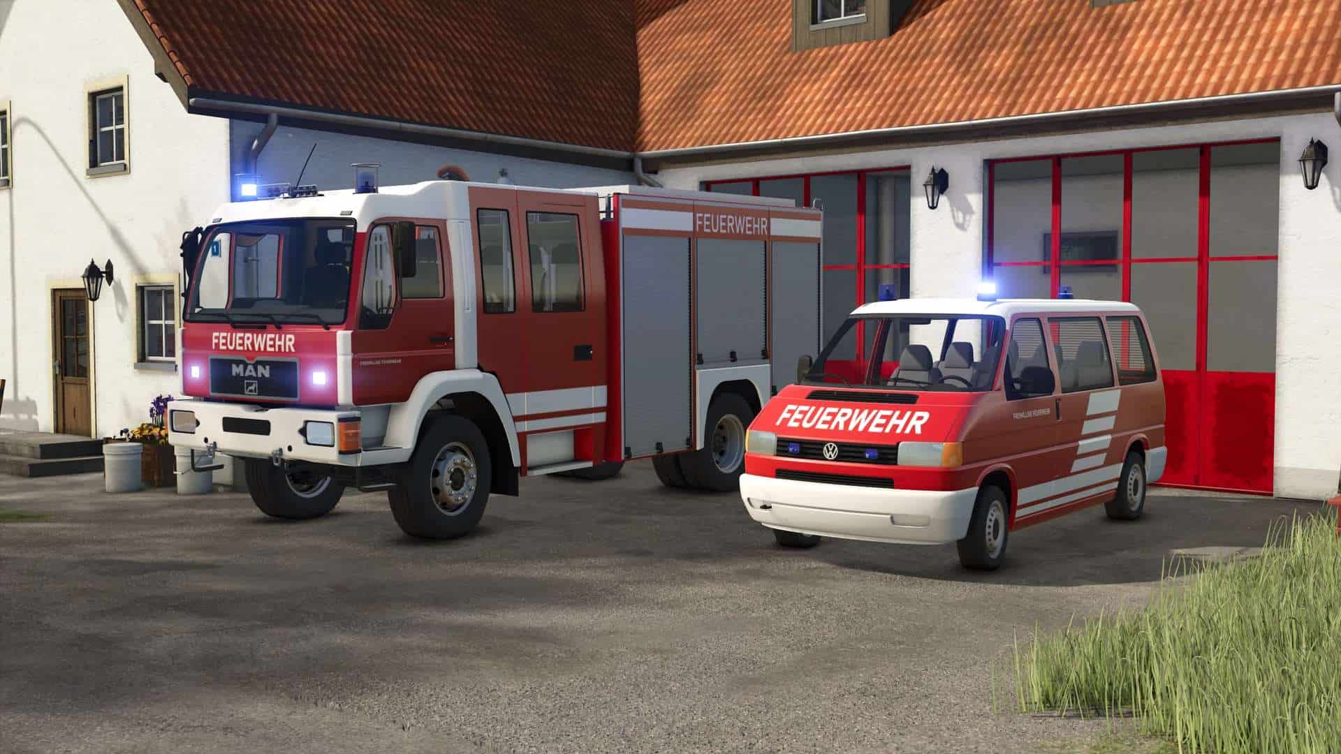 MAN L2000 Fire Engine v1.0