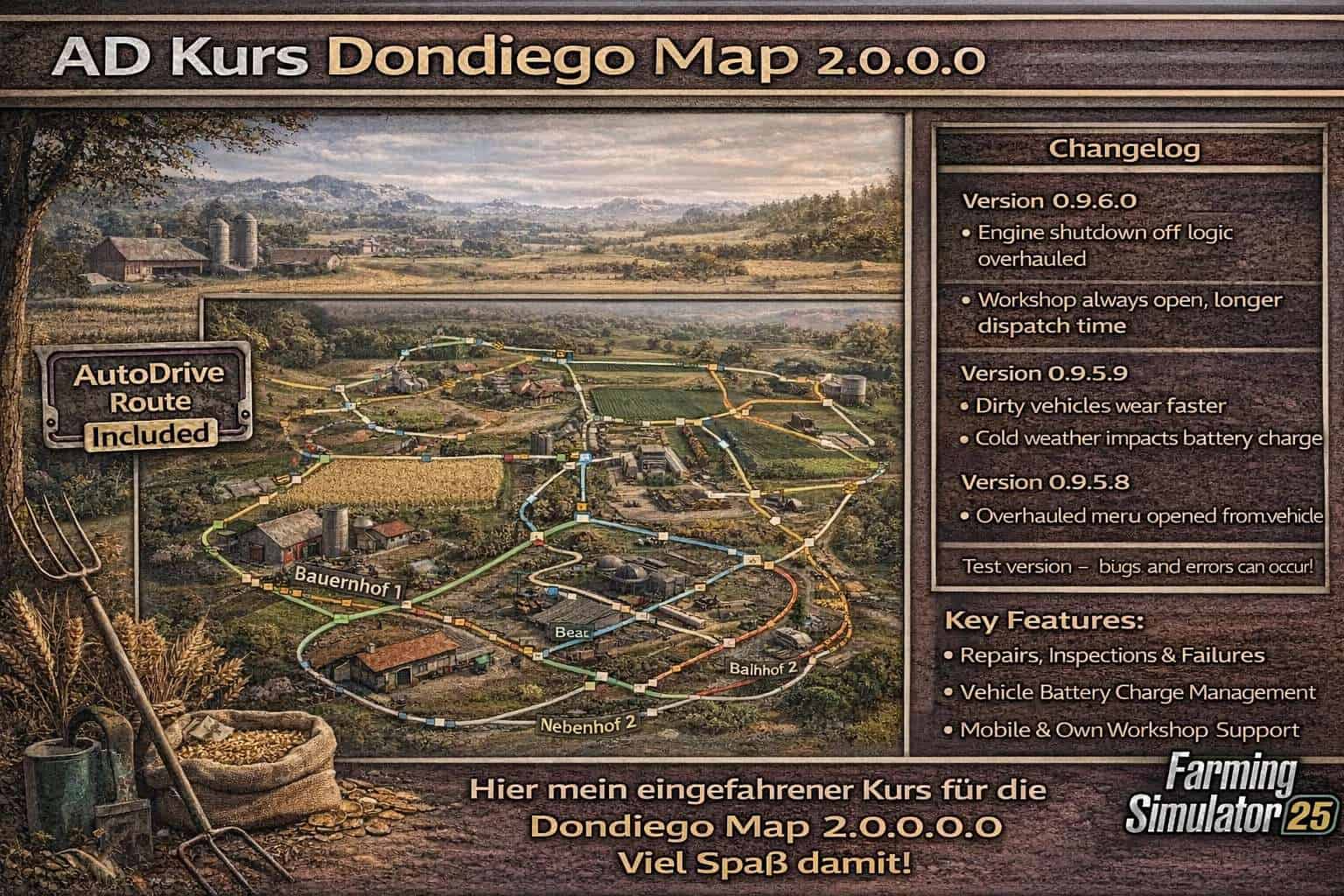 AD Dondiego Map Course v2.0