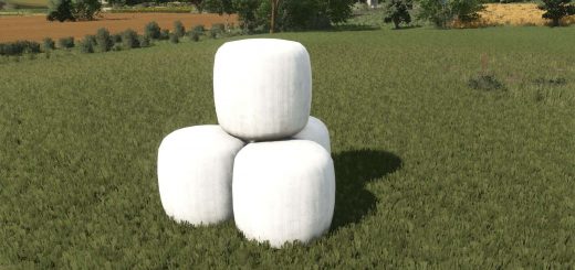 Decorative wrapped round bales v1.0