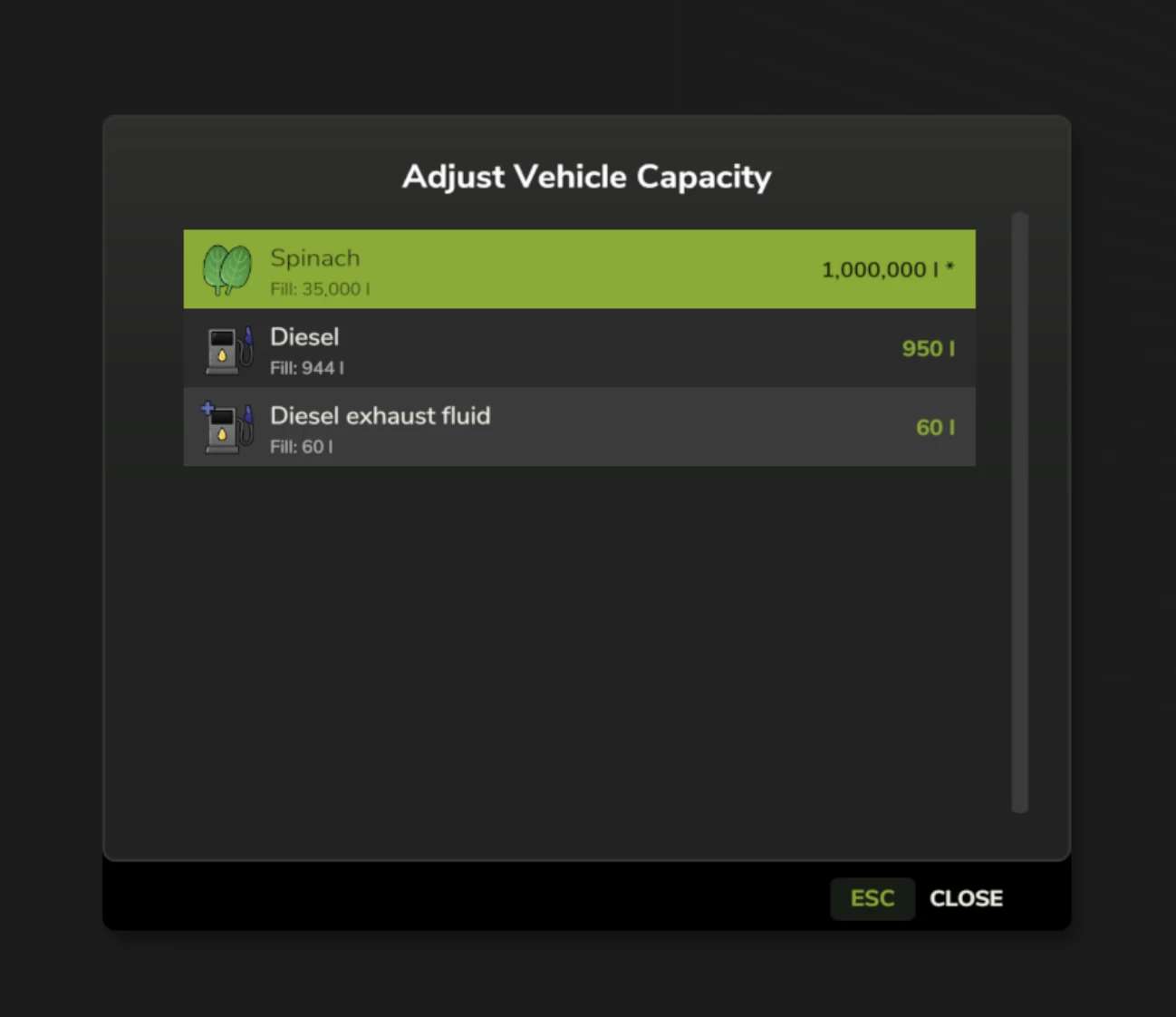Adjust Storage Capacity V0.6