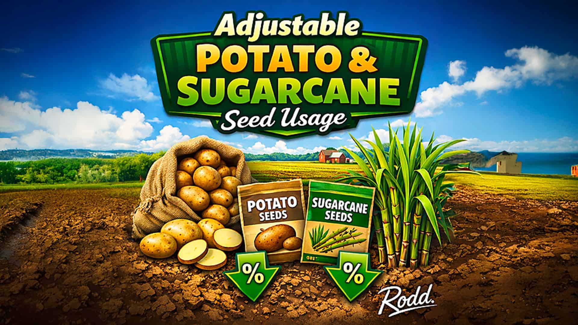 Adjustable Potato Sugarcane Seed Usage v1.0