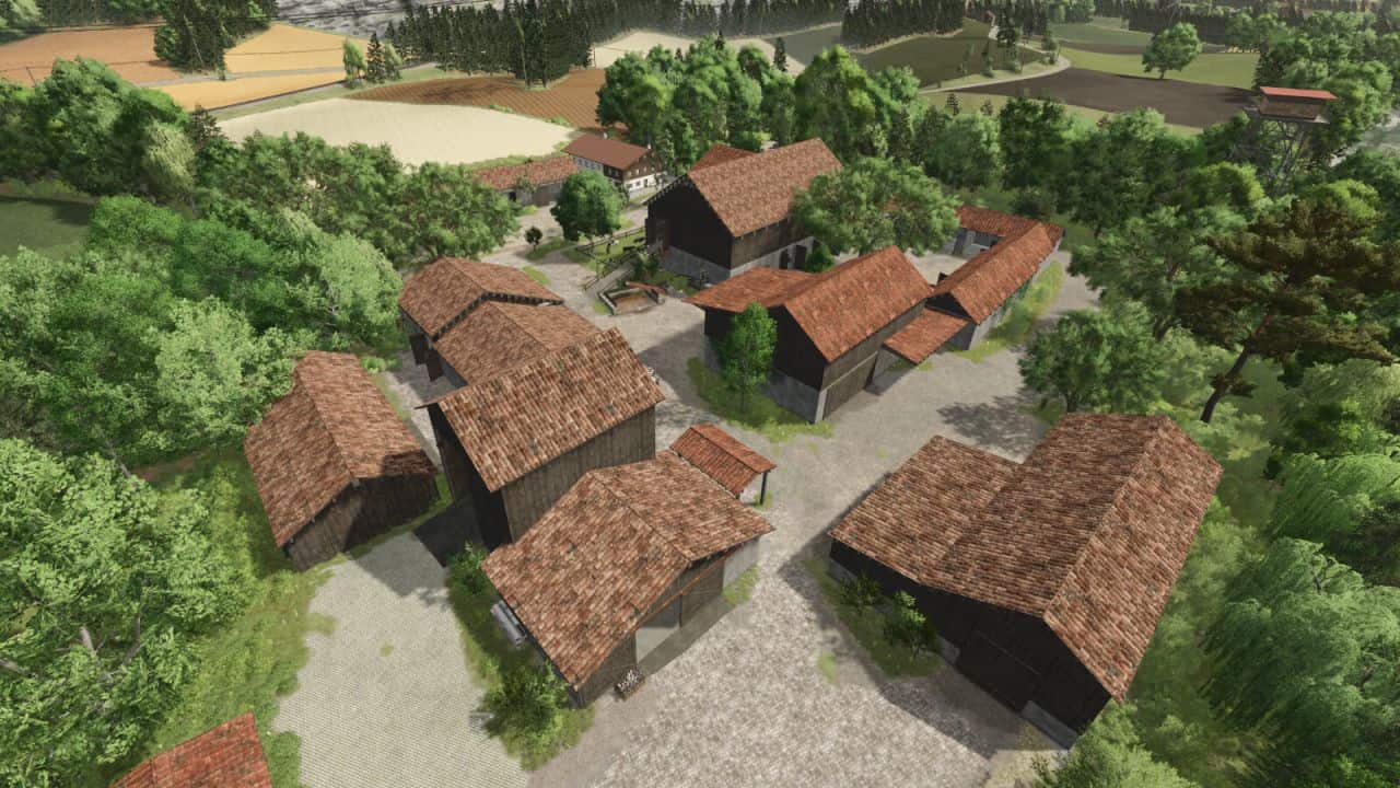 Bavarian Farm Buildings v1.0
