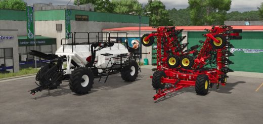 Bourgault 3320-76 Paralink Hoe Drill + 7950 Air Cart v2.0