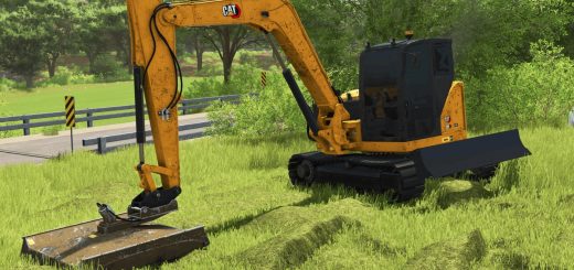 Cat 309CR Mower v1.0