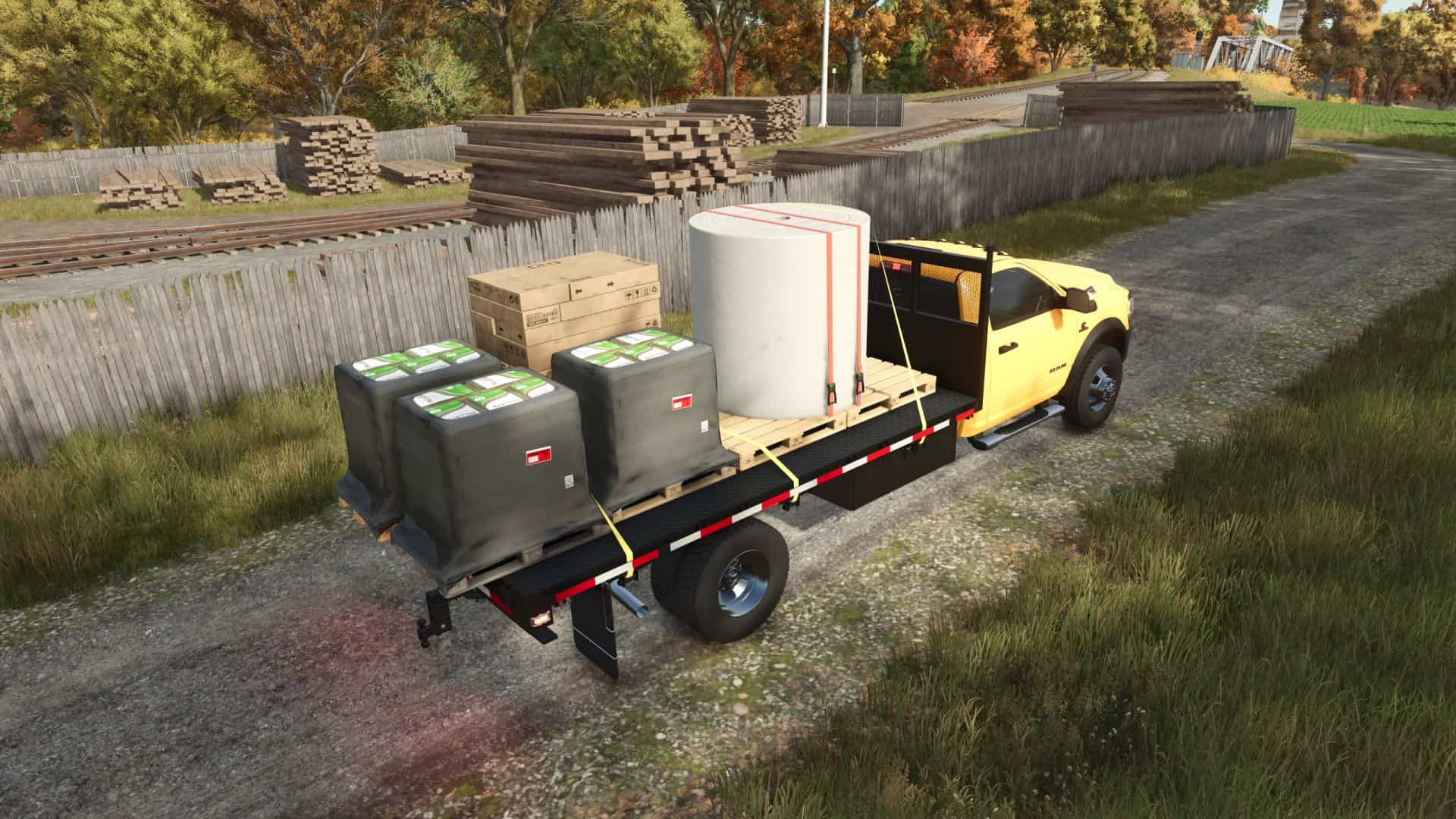 Dodge Ram 5500 Stakebed v1.0