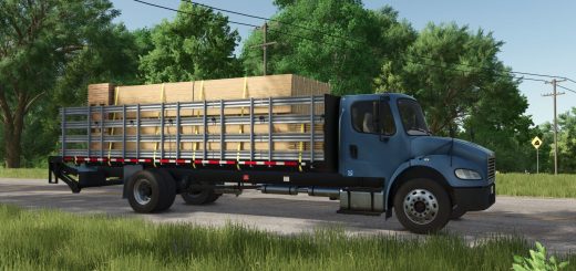 Freightliner M2 Stakebed (AutoLoad) v1.7.0.1
