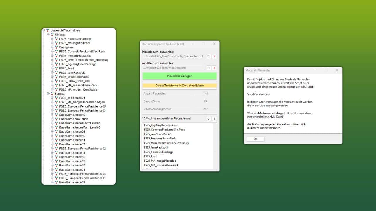 GE10 Script – Placeable Importer v1.0