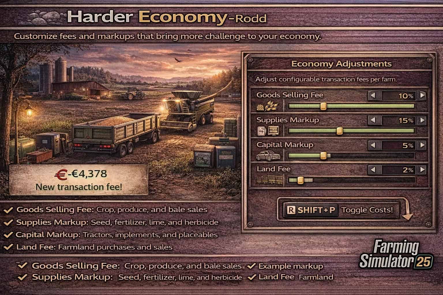 Harder Economy Rodd v1.0