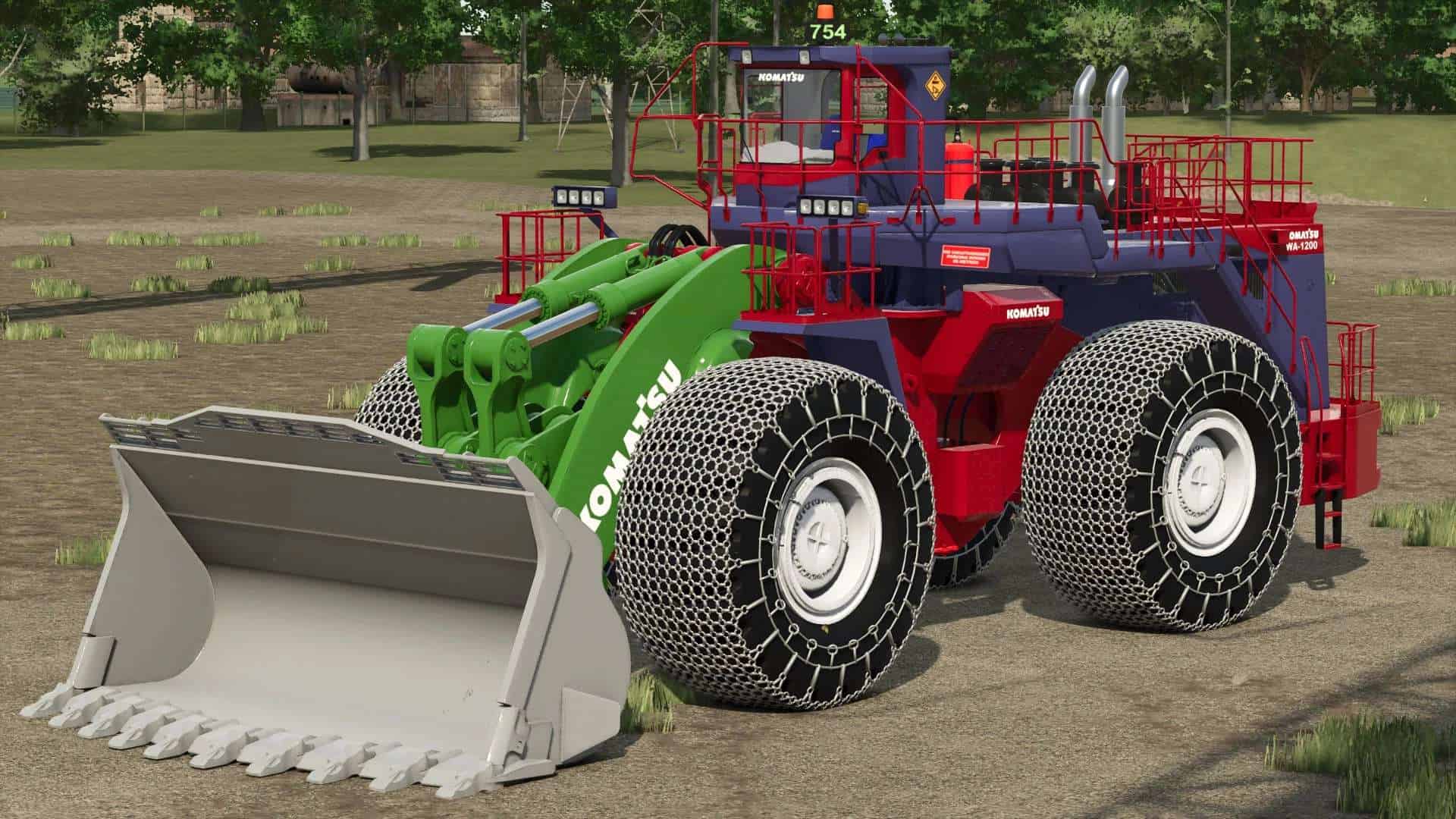 Komatsu WA 1200 Mining Loader v1.0