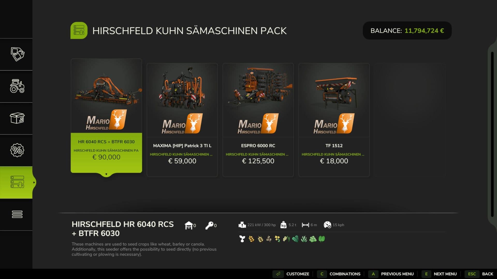Kuhn Seed Drill Modpack – Color Selection, Direct Seeding & More Speed v1.0.0.1 thumbnail 3