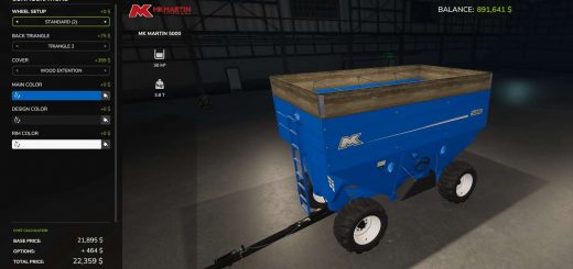 MK Martin 5000 Gravity Wagon v1.0