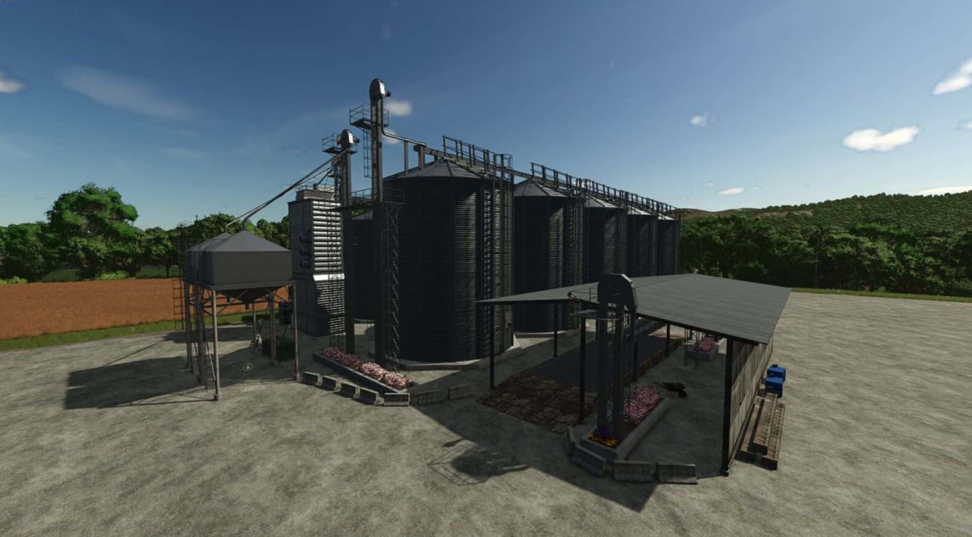 Old State Agricultural Farm Silos V1.0.1.1