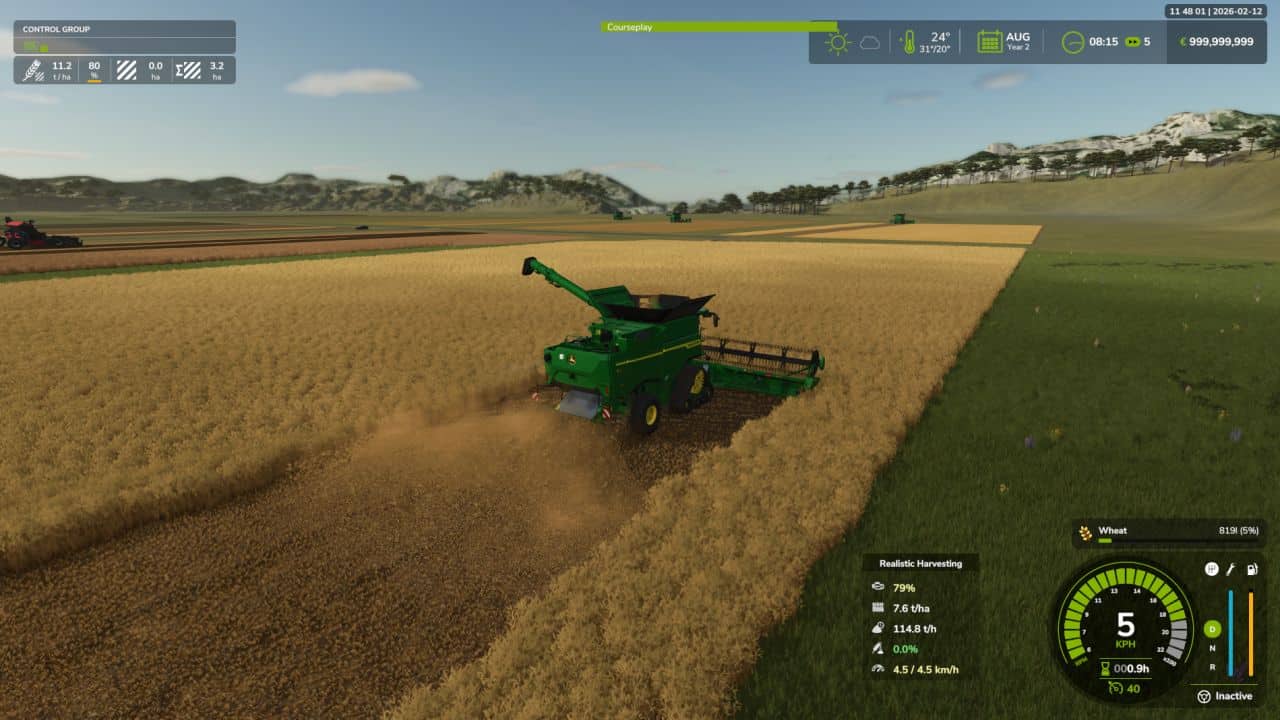 Realistic Harvesting v1.3.2.0