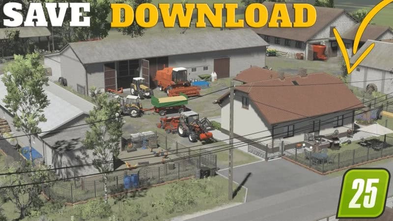 SAVEGAME DOWNLOAD Szpakowo v1.0