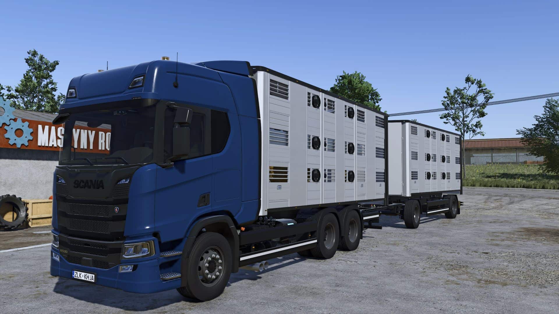 Scania R animal transport v1.0